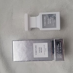 Empty authentic Tom Ford Soleil Neige box and bottle